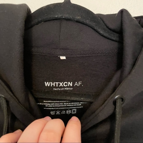 NWOT WHTXCN. Hoodie pandemic day number X sz.L unisex - Picture 2 of 4